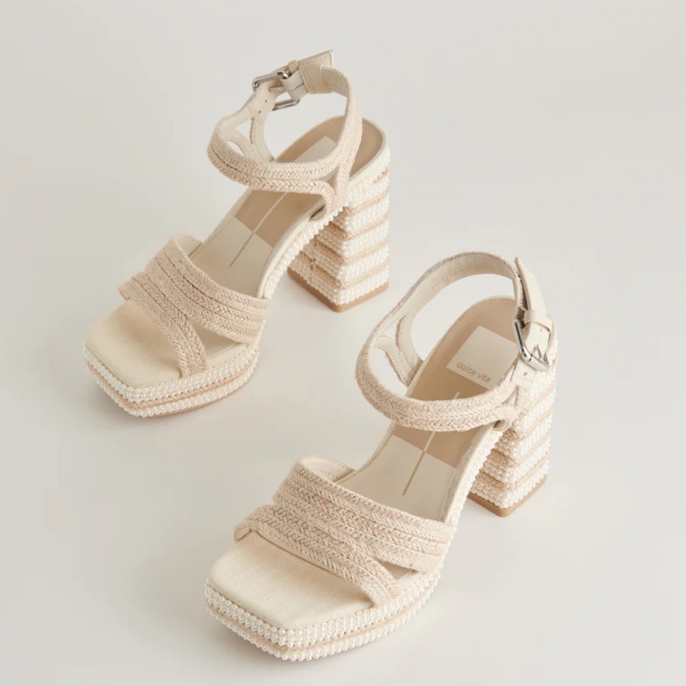 Dolce Vita Pearl Heels Anira - Size 8